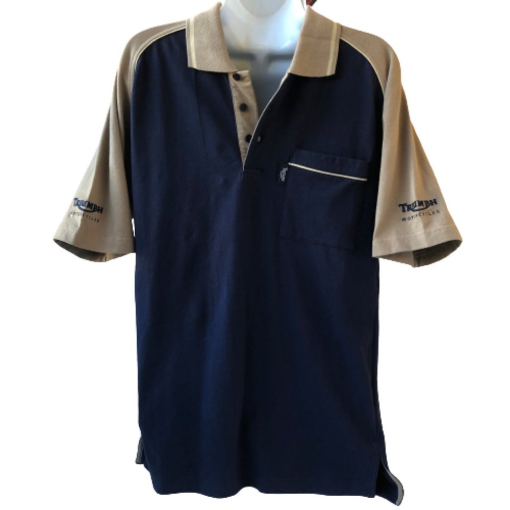 Triumph Motorcycles Polo Shirt Short Sleeve